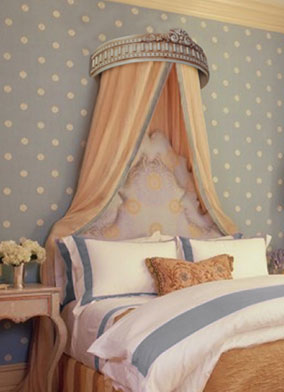 Shabby Chic Bedcrown