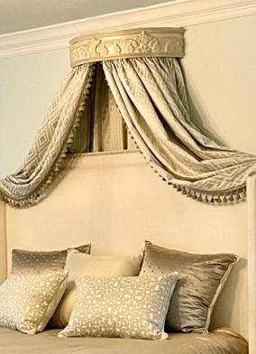 Shabby Chic Bedcrown