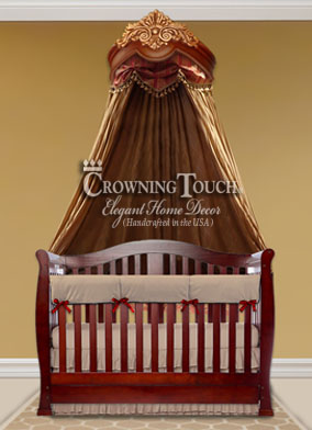 De Baby Crib Bedcrown